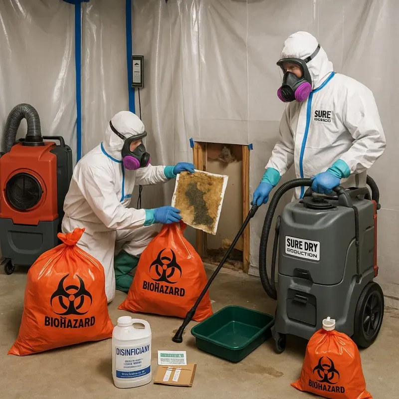 Contaminated Water Handling Protocols process in Bangor, PA