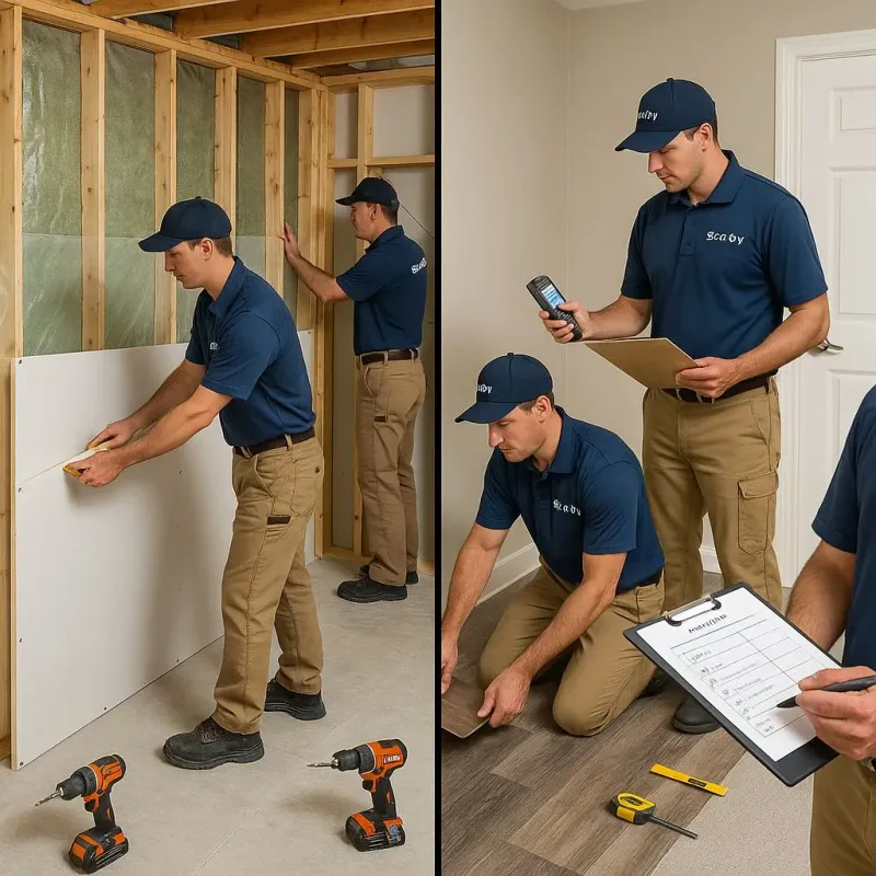 Repairs and Reconstruction process in Bangor, PA
