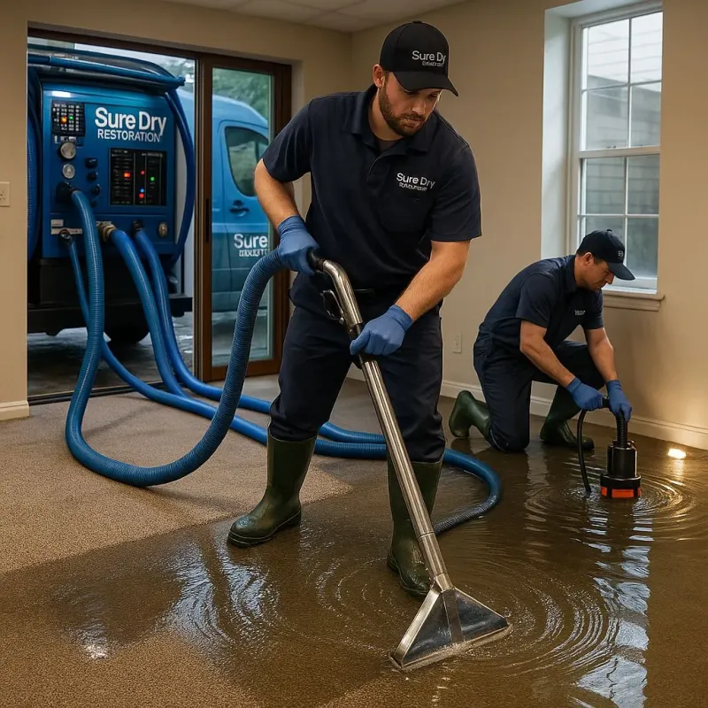 Water Extraction and Removal process in Bangor, PA